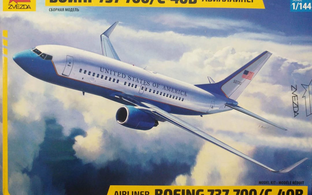 Boeing 737 – 700 C40B, Zvezda 1/144