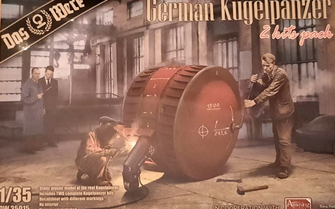 1: 35 German Kugelpanzer (2 Kits Pack) Das Werk DW35015