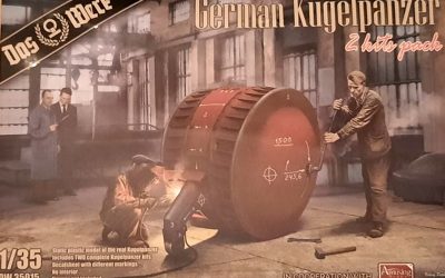 1: 35 German Kugelpanzer (2 Kits Pack) Das Werk DW35015