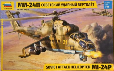 Mil MI-24P, 1/48 Zvezda inbox review (srb/eng)
