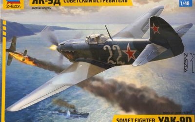 Jak-9D Zvezda 1/48 inbox review (srb/eng)