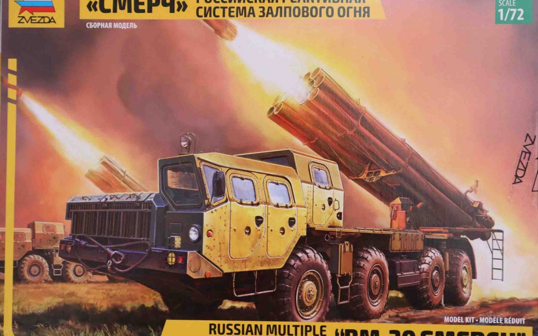 BM-30 Smerch, Zvezda 1/72 inbox review (srb/eng)