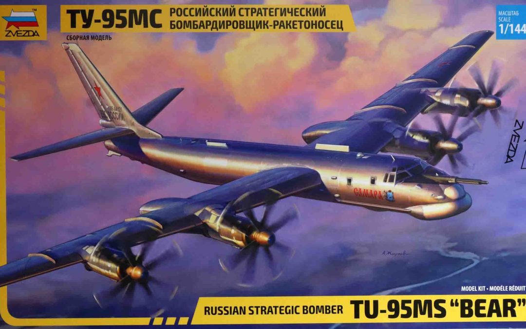 Tupoljev Tu-95MS, Zvezda 1/144 inbox review *srb/eng)