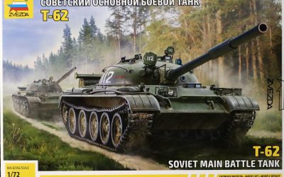 T-62 Zvezda, 1/72 inbox review