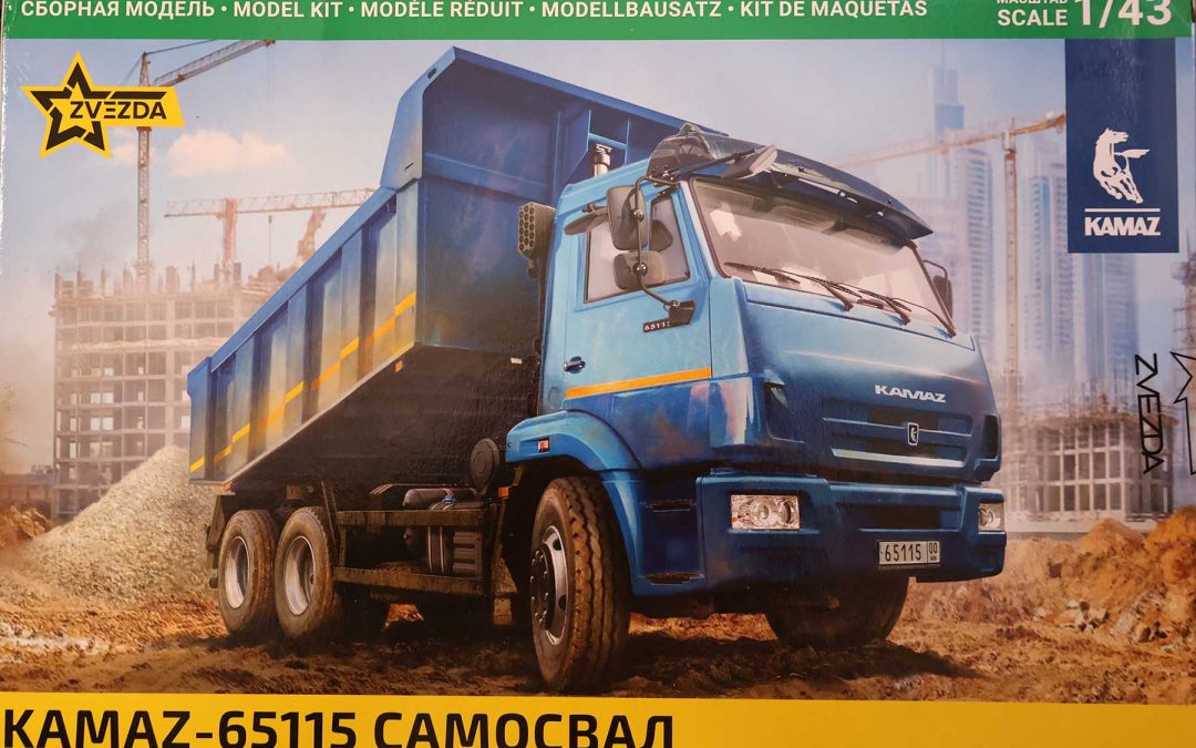 Kamaz-65115 Dump Truck , Zvezda 1/43