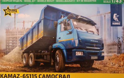 Kamaz-65115 Dump Truck , Zvezda 1/43