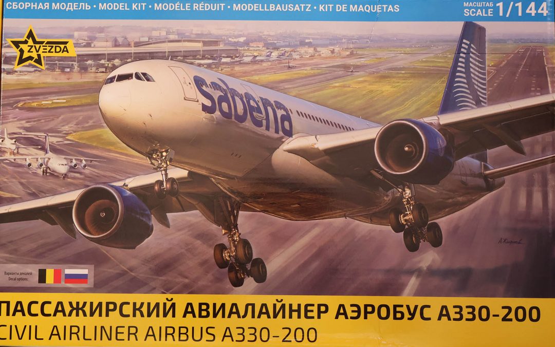 Civil Airliner Airbus A330-200,Zvezda 1/144